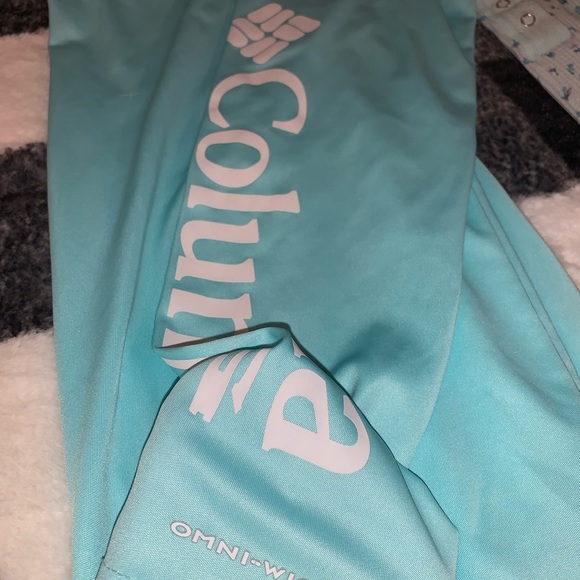 Lot of 3. Justice’s thermal tops/ Columbia hooded layering shirt. Sz 10 - Picture 2 of 10